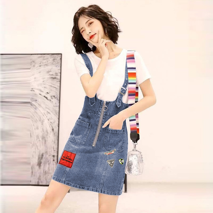 YẾM JEAN DÂY GÀI PHỐI DÂY KÉO